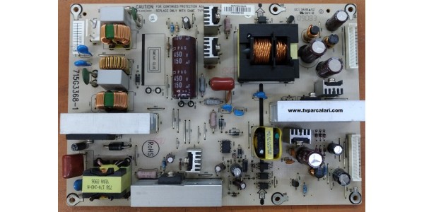 715G3368-1, TOSHIBA 32AV605PG, 32AV615DG, POWER BOARD